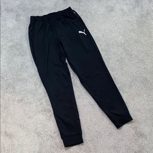 Men’s black joggers - puma medium